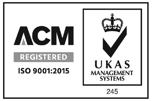 Logo ACM Registered UKAS Management Systems
