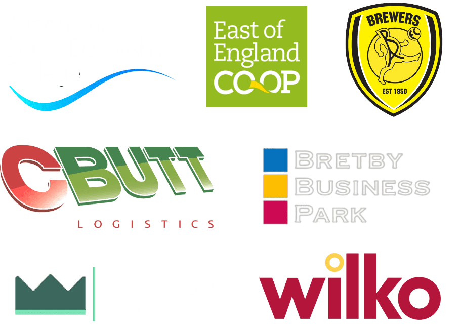 Staffordshire midlands security clients including coop, burton albion, wilko, bretby, hodgets and cbutt